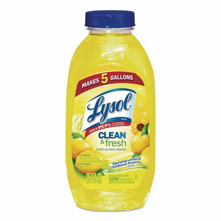 LYSOL Cleaners & Detergents, 10.75 oz Sparkling Lemon & Sunflower Essence, 20 PK 19200-93805